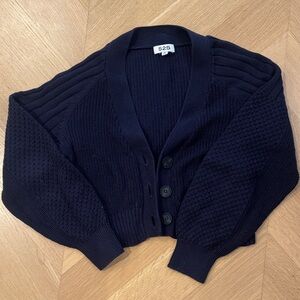 525 America Women's Navy Cardigan